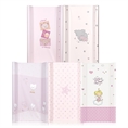 Hard Diaper Changing Mat Short 50x70 cm / Pink